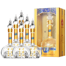 西凤 华山论剑10年 52度、500ml、6瓶、整箱装850.41元