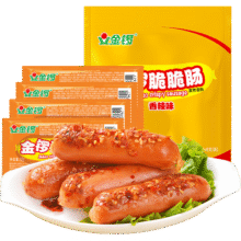 金锣 脆脆肠/香甜王/肉粒多/王中王等 任选 × 5件34.5元（需领券，合6.9元/件）(微信小程序购买)