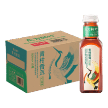 农夫山泉 东方树叶 茶饮料 500ml 青柑普洱 15瓶48元