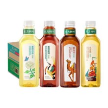 农夫山泉东方树叶无糖茶饮料900ml大瓶整箱茉莉花青柑普洱黑乌龙B12元