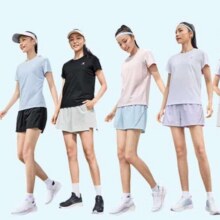 特步短袖女子运动T恤夏季速干吸湿排汗冰丝运动32.45元