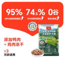 顽皮 2包Wanpy 顽皮 成犬幼犬粮通用冻干营养全价泰迪试吃装50g0.95元