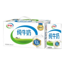 聚划算百亿补贴：伊利 纯牛奶早餐搭档全脂39.42元包邮
