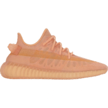 阿迪达斯yeezy350全透火山橙椰子夏日透气男女休闲鞋GW2870  42529元 (月销9000+)