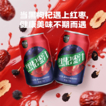 枣乐滋甘肃临泽黑杞枣汁 张掖特产滋补养生膳食纤维饮品营养健康 310ml*6罐12.9元 (券后省0.5)