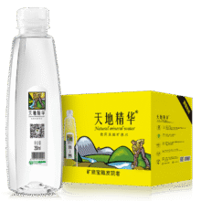 天地精华 天然矿泉水 350ml*20瓶 整箱装13.53元（需领券）