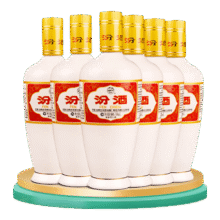 汾酒 清香型白酒 53度、500ml、6瓶323元