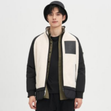 19日10点：波司登 仿羊羔绒羽绒服  新一代拼接 男式休闲户外轻薄外套379元 包邮（新用户或老用户回归券后349元）