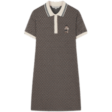 22日10点、超V会员：TEENIE WEENIE 小熊女装 复古菱形格 Polo连衣裙189元包邮