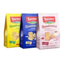 意大利原装进口！Loacker 莱家 威化饼干125g*3袋￥37.06 3.7折