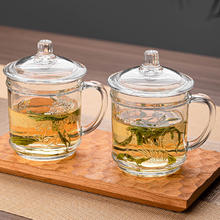 乐唯诗 加厚耐热玻璃茶杯 2只券后5.9元