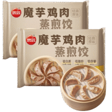 思念 魔芋鸡肉饺子 300g*2、30只11.29元包邮（需试用）