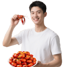 【自营】麻辣小龙虾尾加热即食虾球25年鲜活小龙虾制作 250g*5盒24.9元（需领券）