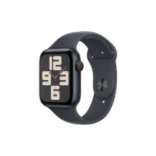 plus：Apple/苹果 Watch SE 智能手表 44mm 午夜色 蜂窝版1817.53元