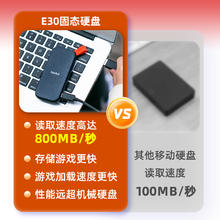 SanDisk 移动硬盘2t店加密外置1t大容量高速存储手机电脑券后429元