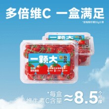 多种营养补充！一颗大 串收樱桃番茄 458g*4盒￥19.75