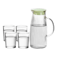 20点：乐唯诗 冷水壶套装 800ml+100ml*29.9元（买一送一，合4.95元/件）
