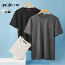 plus会员：gxg.jeans 男子刺绣凉感T恤53.69元、会员免邮