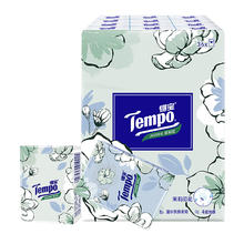 得宝 Tempo 手帕纸纸巾面纸4层清新茉莉小包小包装7张36包18.91元