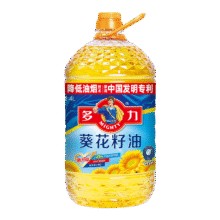 多力 含维生素e 葵花籽油 物理压榨 4L68.9元