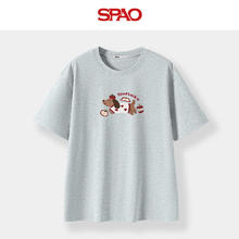 SPAO SP 短袖T恤 索罗娜纯棉 亲肤透气 男女同款（任选2件）24.5元（需买2件，需用券）