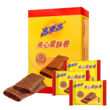 首购：高乐高 夹心蛋酥卷可可味120g5.29元包邮（需试用）