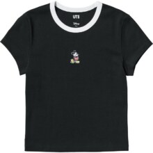 优衣库女装UT MAGIC FOR ALL ICONS印花短袖T恤短款辣妹风47749959元