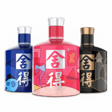 20点、plus会员：shede/舍得 艺术舍得致敬大师 52° 浓香型 100ml 1瓶 买2件+凑单158.42元（合79.21元/件）