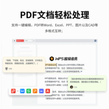 【手机号直充】WPS超级会员1年联合会员 蜻蜓FM会员年卡 买一得二 pdf转Word 限购1件 WPS超级会员1年+蜻蜓FM会员1年138元
