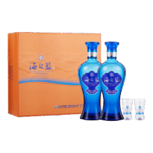 20点：洋河 蓝色经典 海之蓝 52度、480ml*2瓶247.3元（需领券）
