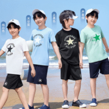 Converse匡威 男女童夏季 吸湿运动两件套￥89.00