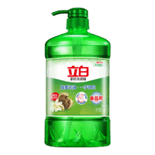 立白 茶籽除菌洗洁精厨房家用餐具碗盘果蔬去异味油污大瓶官方正品 2斤9.6元