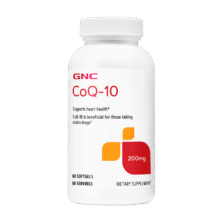 京东百亿补贴：GNC 健安喜 辅酶Q10软胶囊 200mg 60粒65.05元
