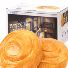 三只松鼠 手撕面包400g￥6.61 2.2折 比上一次爆料上涨 ￥0.75