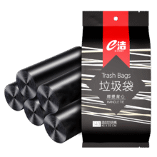 e洁 背心垃圾袋45*59cm*108只4.9元