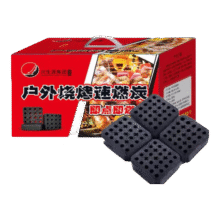 速燃木炭易燃果木炭 无烟碳 12大块【适合6-12人烧烤】约12斤9.97元（需领券）