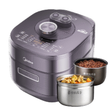 PLUS会员：Midea 美的 IH电磁加热 速嫩感猛火 双胆电压力锅 5L MY-S5972K486.82元包邮（晒单返50元后）