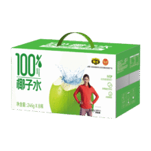 椰谷 椰子水 246g14.9元（需领券）