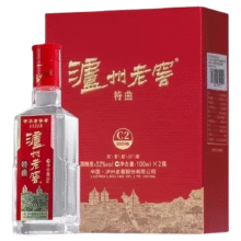 88VIP：泸州老窖 特曲小酒52度100ml浓香型白酒 小酒版 100mL 2瓶 礼盒55.9元（需换购）
