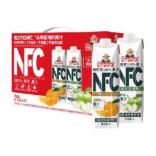 88VIP: 福兰农庄NFC果汁饮料1L×4瓶7.6元/瓶，30.4元+4元淘金币+30元返卡