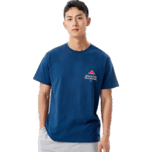 newbalance 短袖 AMT22375 蓝色49.5元（需领券）