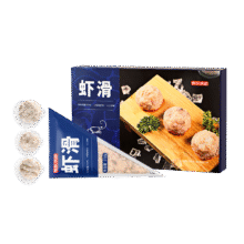 plus：京东京造 虾滑600g（150g*4袋）虾肉含量95%火锅烧烤速食熟食海鲜水产193.24元（需领券，合48.31元/件）
