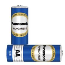 松下 Panasonic 5号碳性碱性干电池 12节券后1.9元