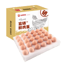 再降价、88VIP:温润 富硒鲜鸡蛋30枚*50g9.41元（需领券，淘金币抵1.37）