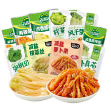 吉香居榨菜麻辣香脆萝卜干咸菜大全组合 任选6件11.48元，折1.91元/件