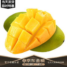 玖原农珍 海南金煌芒现摘优选大芒果 新鲜水果 9斤 单果300g+券后14.95元