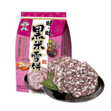 Plus会员：旺旺 黑米雪饼 170g +凑单6.4元（plus包邮）