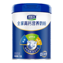 君乐宝【新品】遇见奶牛中老年父母奶粉成人奶粉高钙多维营养牛奶粉 全家粉单听700克33.3元（需领券）