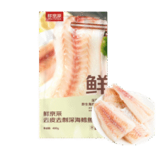 鲜京采 狭鳕鱼柳 400g34.2元（合8.55元/件）