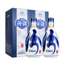 汾酒 青花20 升级版 53度 清香型白酒 500ml*2瓶 包装瑕疵版760元 包邮（赠出口红玻500ml*1瓶）